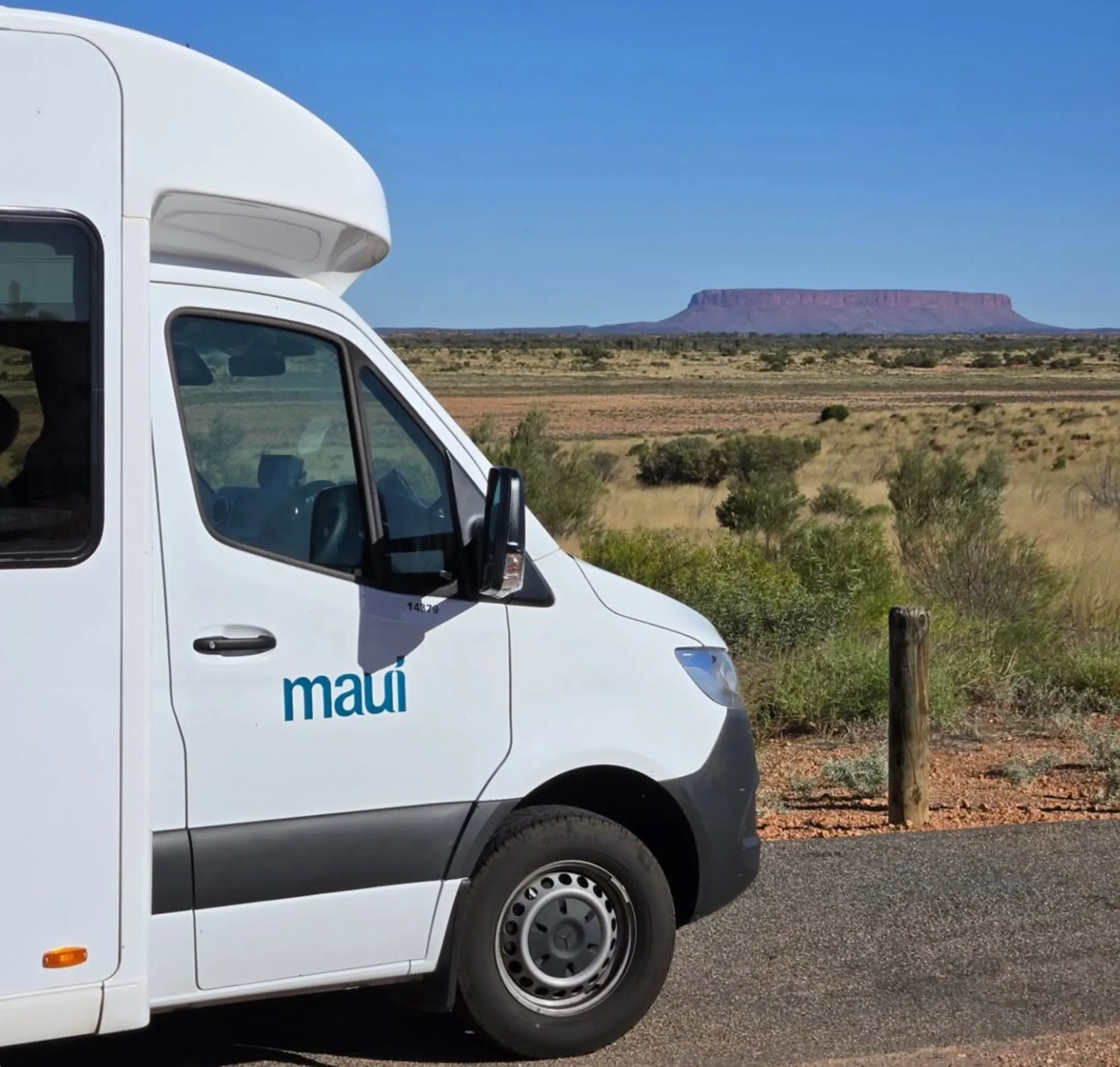 Bus from Uluru to Alice Springs