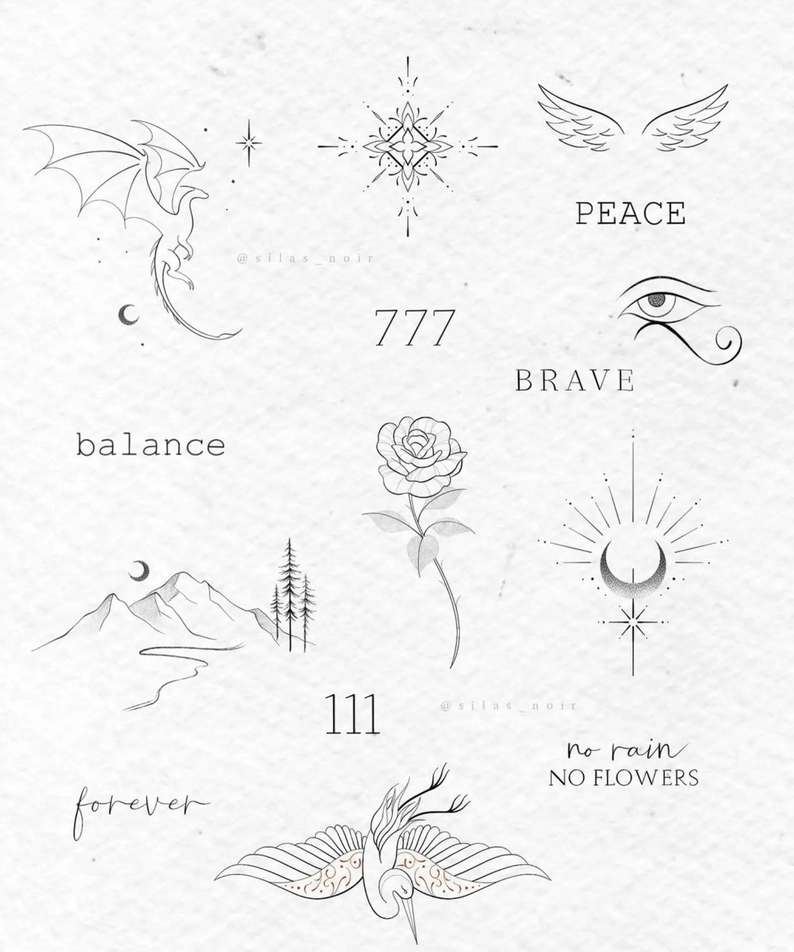 fine line tattoo style